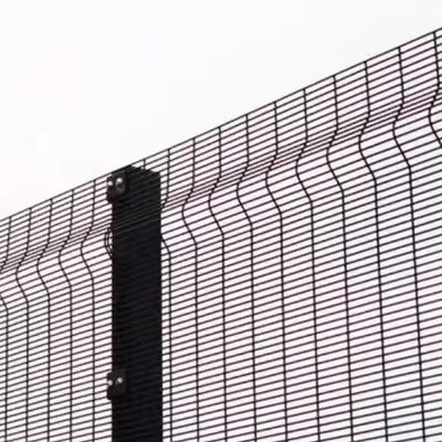 ПВХ покрытый горячим оцинкованным 358 Clear View Anti Climb Security Fence высокое качество