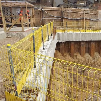 Легко-установленная защита от края со сбором без инструментов для быстрой установки