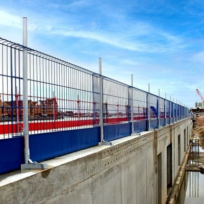 Болтовое ограждение защиты края с настраиваемыми вариантами планировки