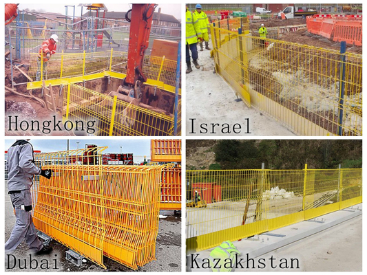 Устойчивый к воздействию барьер защиты от края с усиленной средней категорией