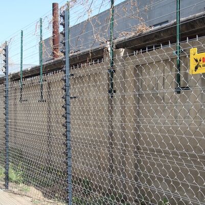 Современный быстроустанавливаемый электрический забор с возможностью связи